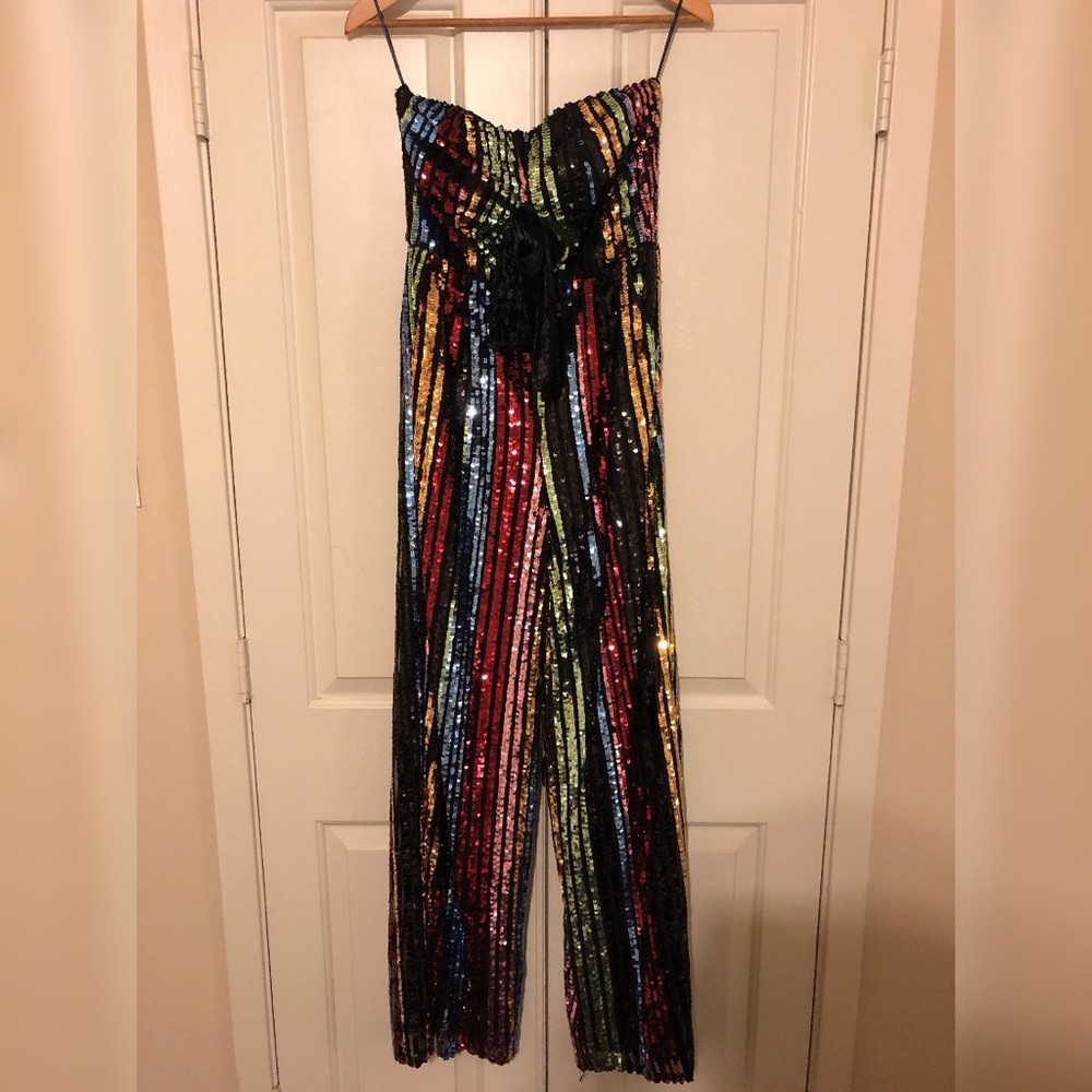 One piece sequined Jumpsuit